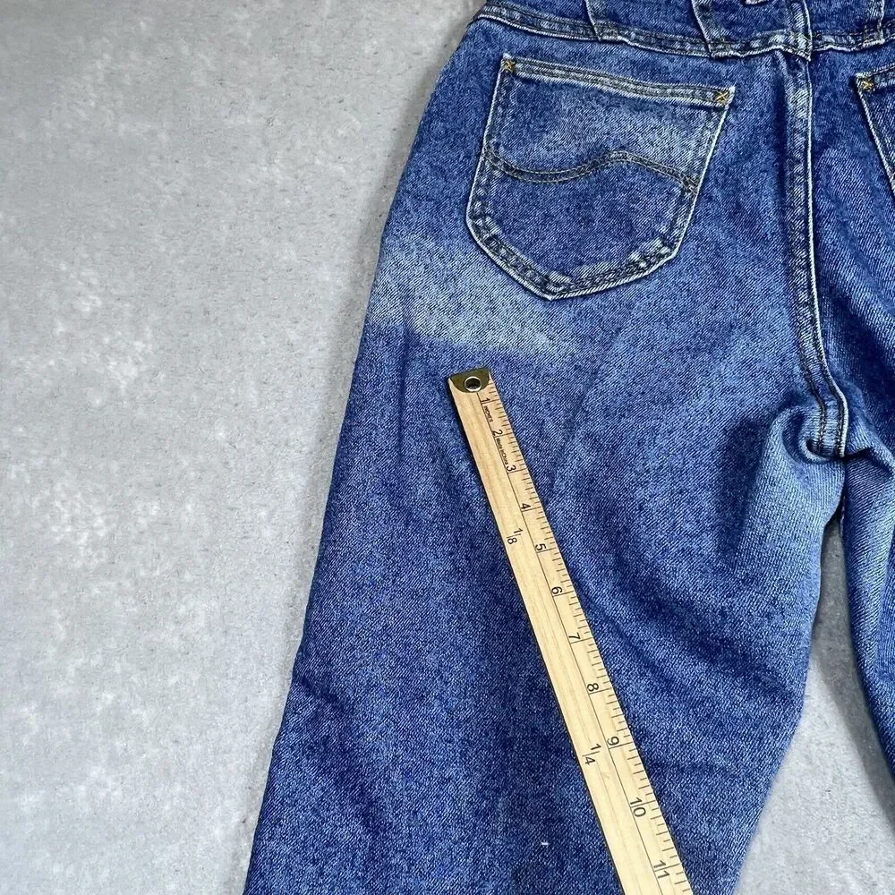 Vintage 80s LEE Sexy Chic Mom Tapered Jeans Womens SZ 31x30 High-Waist Acid-Wash - Picture 14 of 14